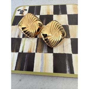 Heaven Mayhem Gold Earrings Womens Jewelry - New Never Worn